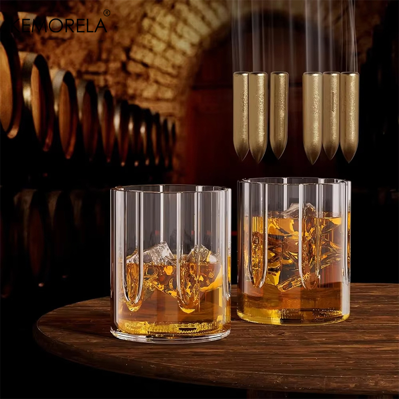 KEMORELA Revolver Glass Decant - Glass Container Set 评论和价格