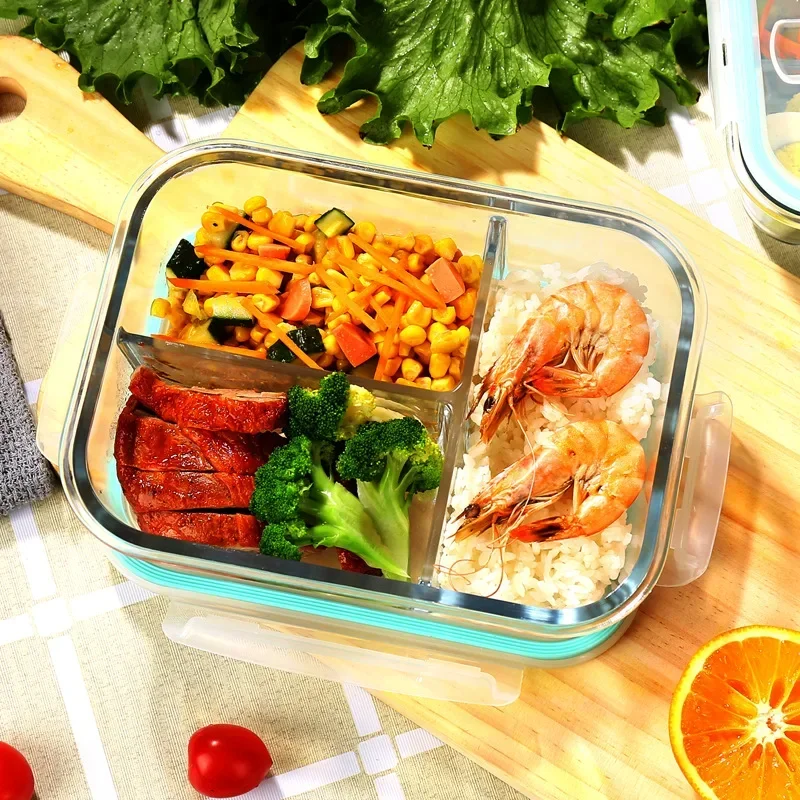 Glass Fresh-Keeping Box high B - Glass Container Set 评论和价格