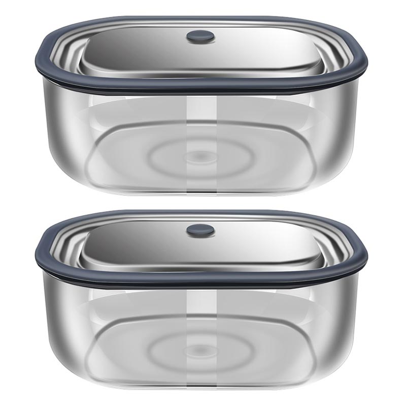 High Borosilicate Glass Rectan - Glass Container Set 评论和价格